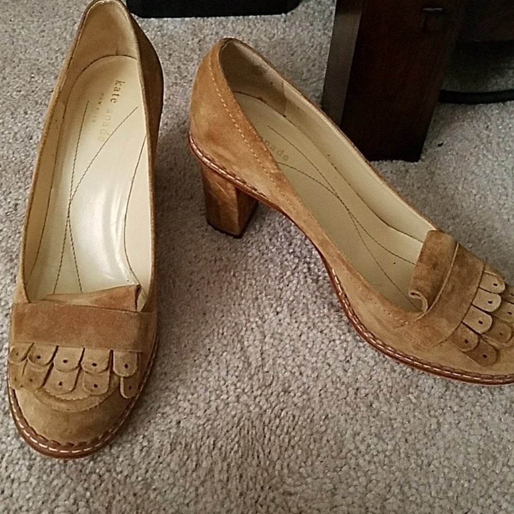Kate Spade shoes beige like new